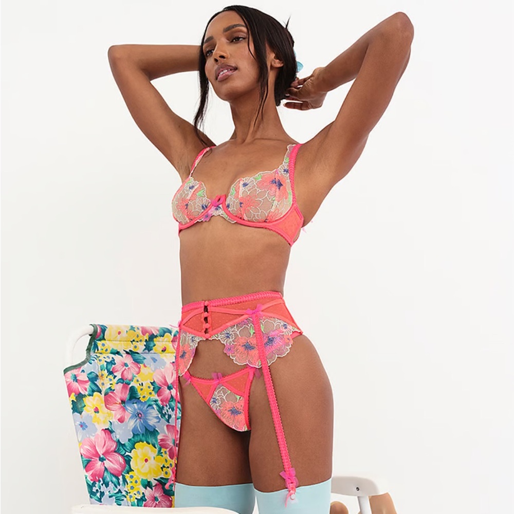 NWT For Love and Lemons Lingerie Set